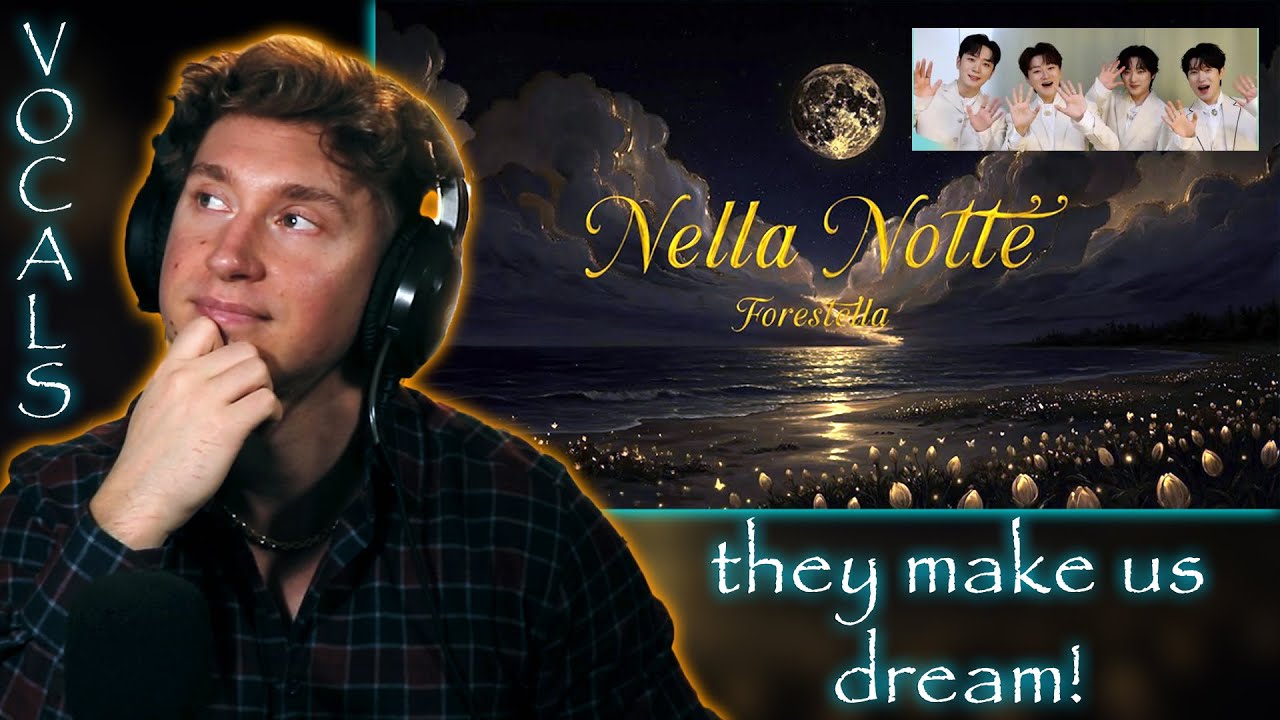 Forestella (포레스텔라) “Nella Notte” — These Vocals Are Unreal 😳 | Lyric Video | Infinity Reaction