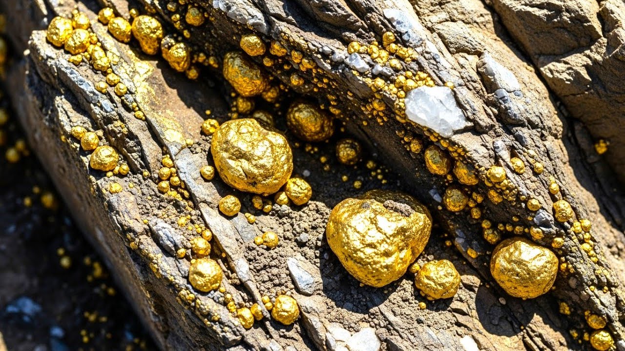 “Incredible Natural Gold & Gemstone Deposit – You Have to See This!”
