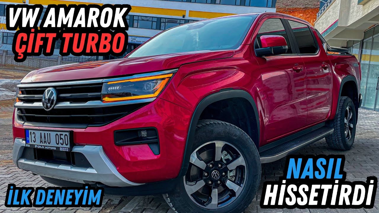 10 İLERİ ŞANZIMAN BİTMİYOR| YENİ VW AMAROK 2.0 TDI ÇİFT TURBO| İLK PİCK-UP DENEYİMİM |0-100 HIZLANMA