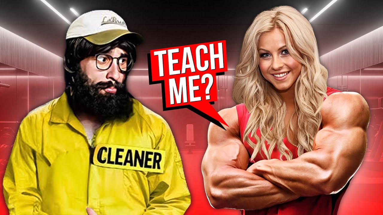 Cleaner SHAMES the Strongest Bodybuilder Alive 💪🔥 Anatoly GYM PRANK