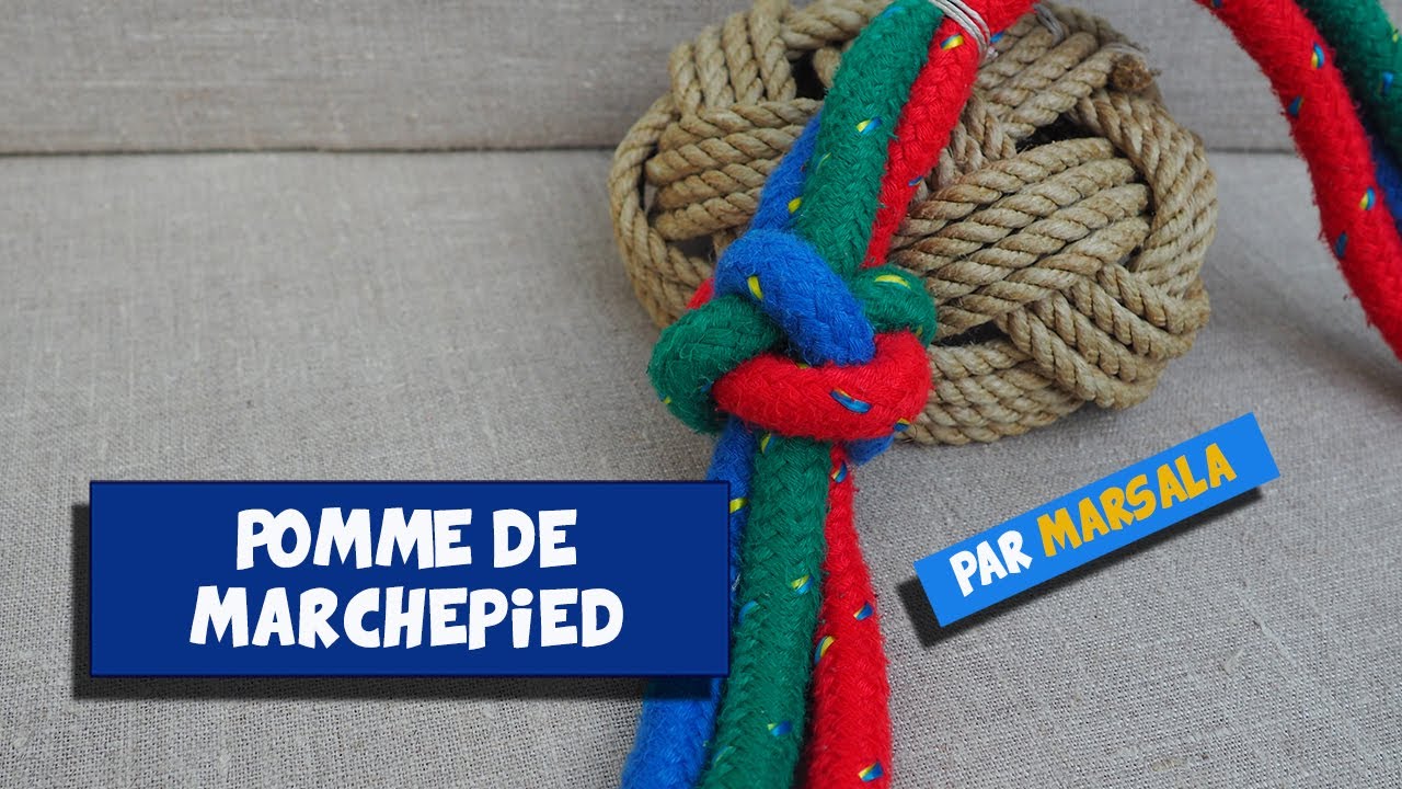 Pomme de marchepied #696 #noeud d'arr&ecirc;t simple