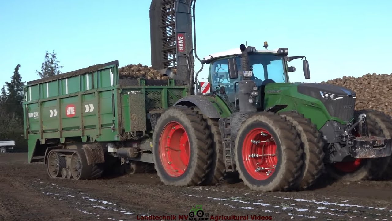 Grimme - Fendt - Hawe / Rübenernte - Harvesting Beets  TB