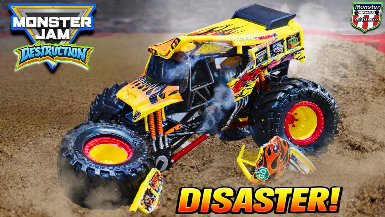 TOTAL DISASTER! Monster Jam Diecast Racing! | Smashdown 63