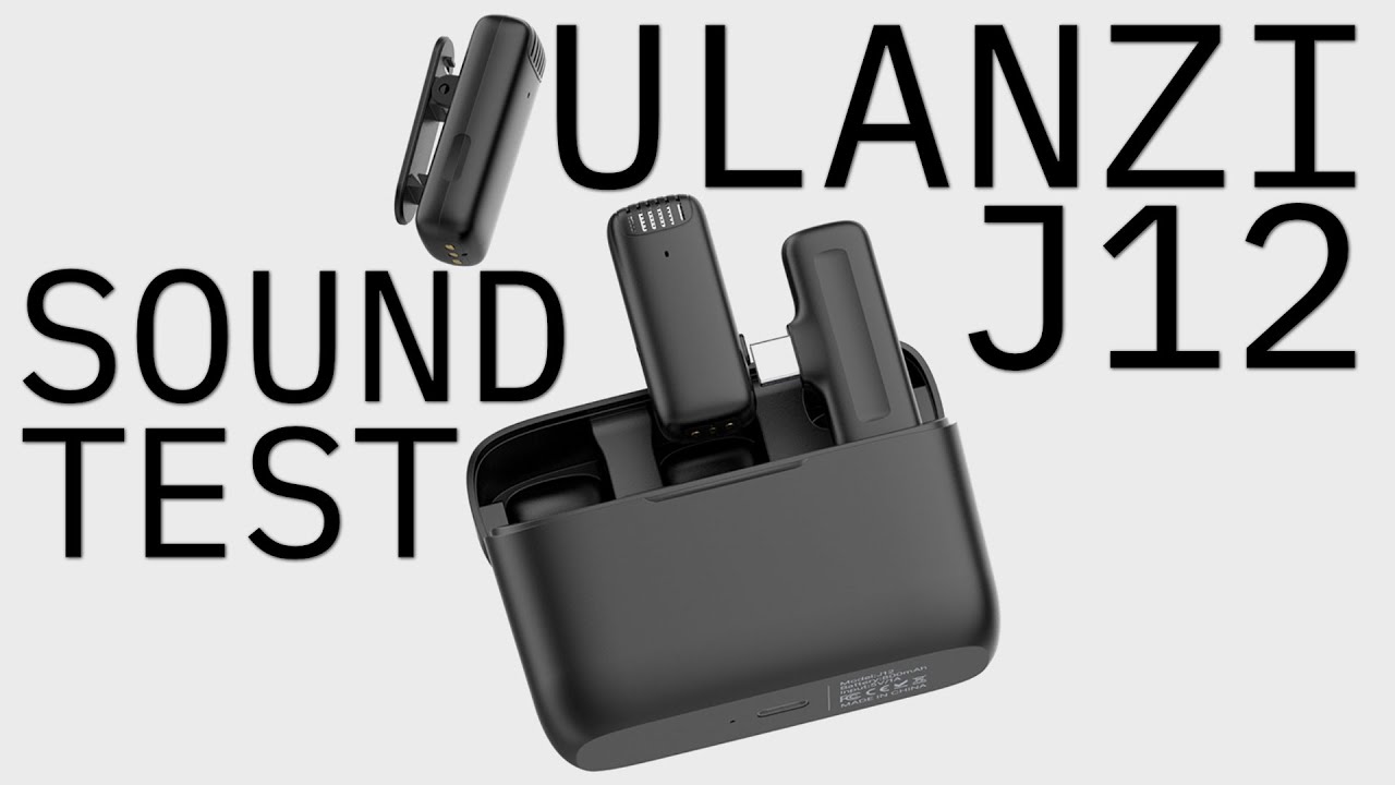 Ulanzi J12 Sound Test | Figuring out the best settings for me