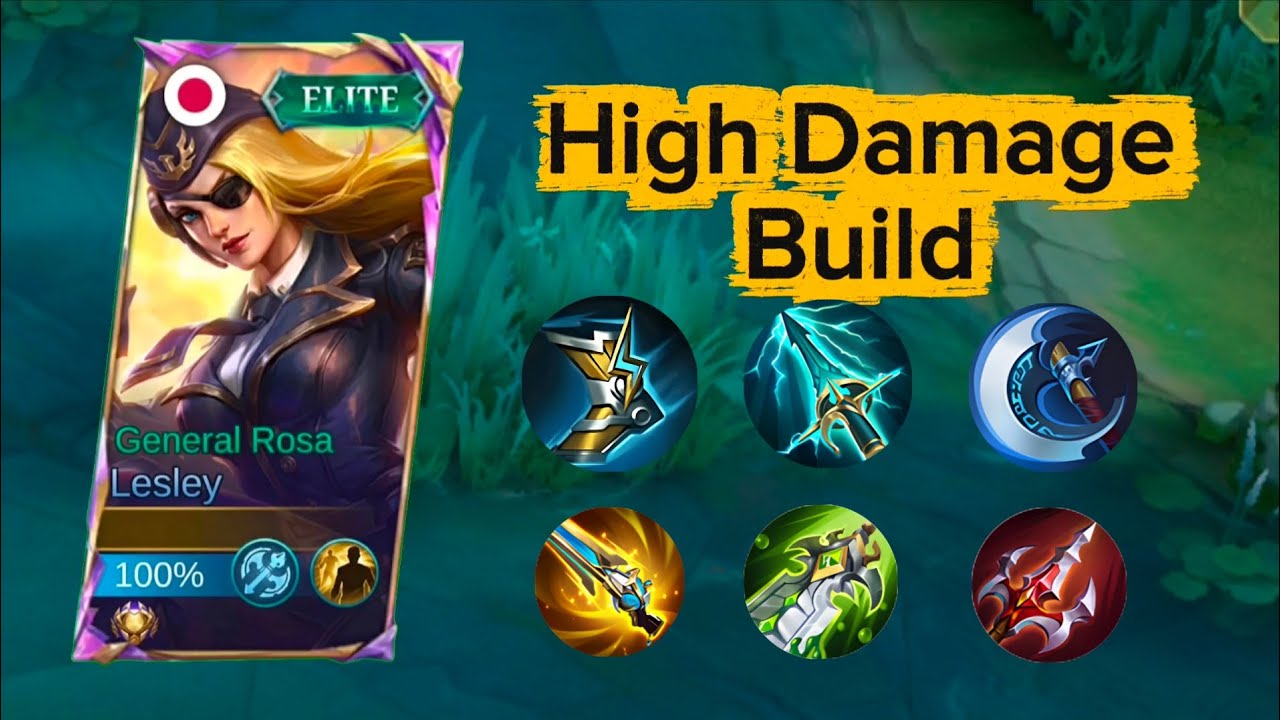 DOUBLE MVP LESLEY 🔥 32 TOTAL KILLS HIGH DAMAGE BUILD #lesley #mlbb #marksman #lesleygameplay 