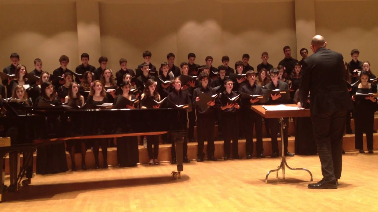 the Thelma Yellin school choir singing a suite from My Fair Lady