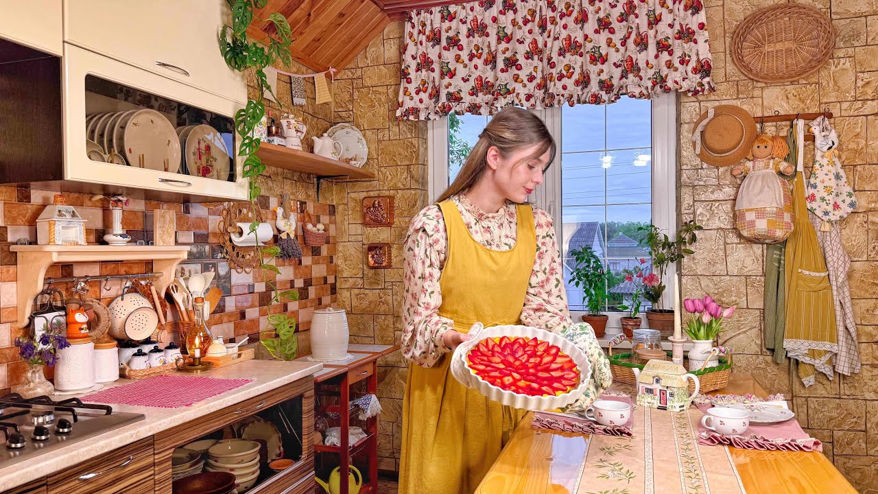 Искусство медленной жизни в деревне. Находим радость в дождливые дни: выпечка и обновление кухни