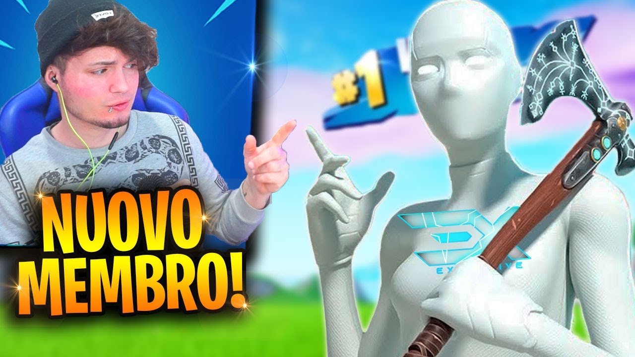 E' cosi FORTE che ENTRA SUBITO nel TEAM PRINCIPALE! HO FATTO BENE? BENVENUTO BESTIA!
