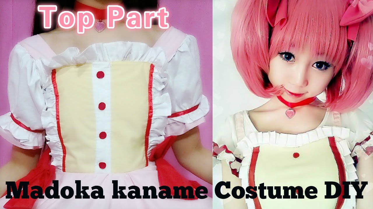 Anime Costume DIY - How to Sew Madoka kaname Costume I - Top Part - Step by Step