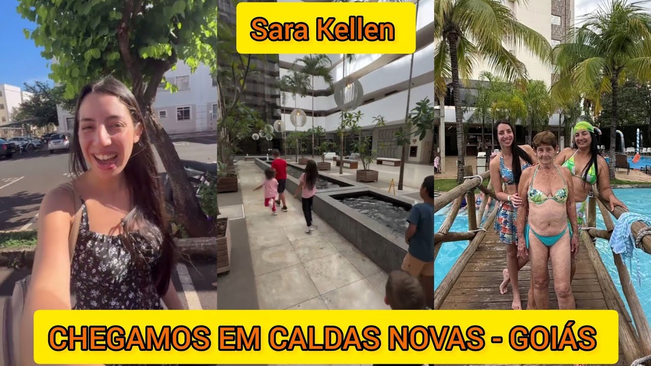 SARA KELLEN CHEGOU NO HOTEL EM CALDAS NOVAS- GOIÁS 