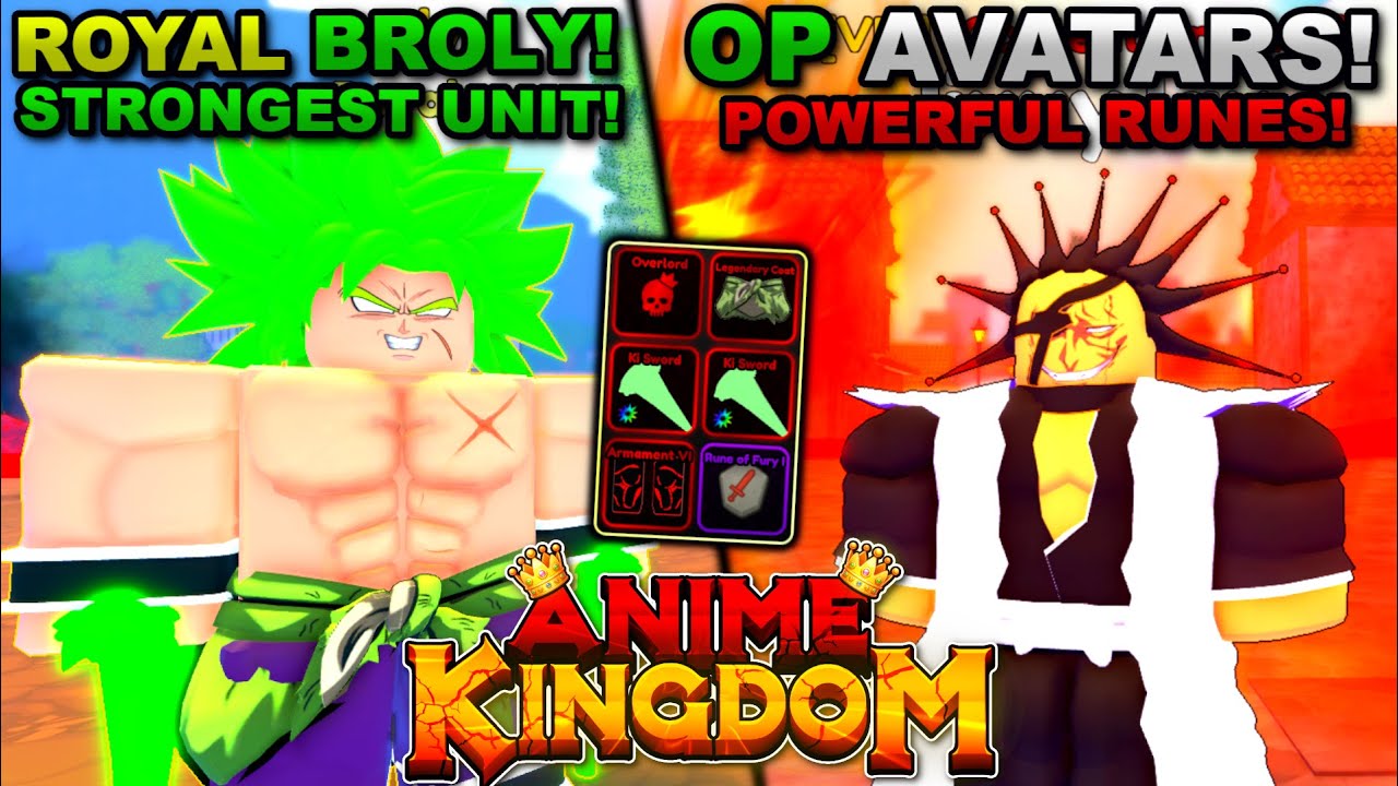 Getting The SUPER RARE Royal Broly Unit (500M+ Dmg) In Roblox Anime Kingdom... Here's What Happened!