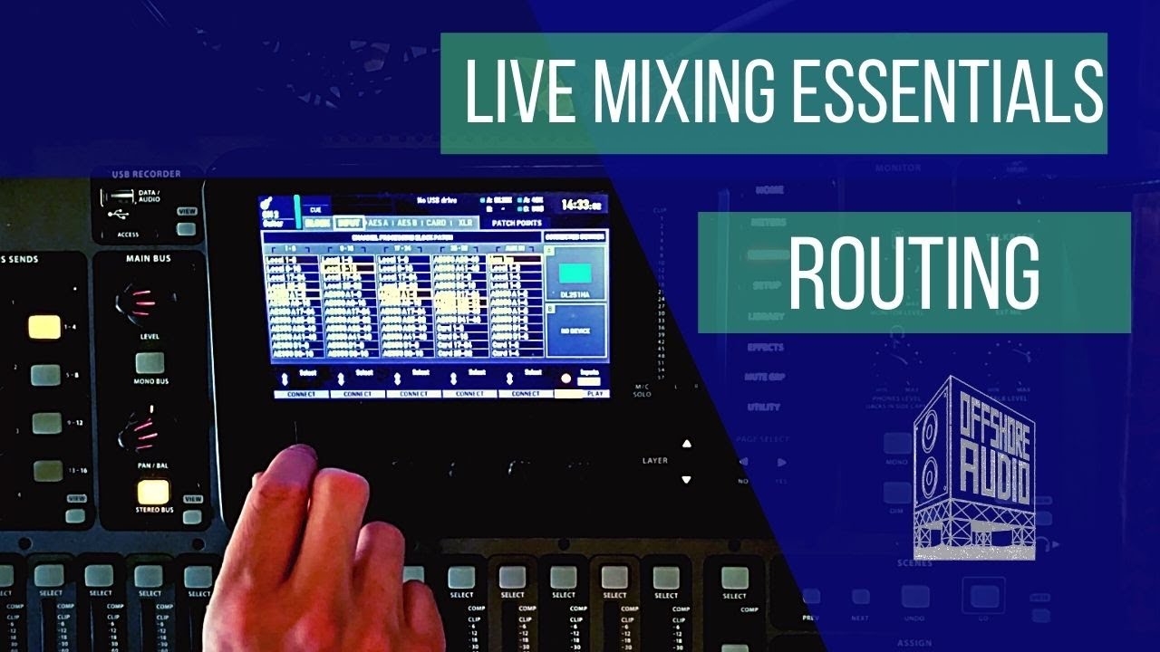 Live Sound Setup: Routing