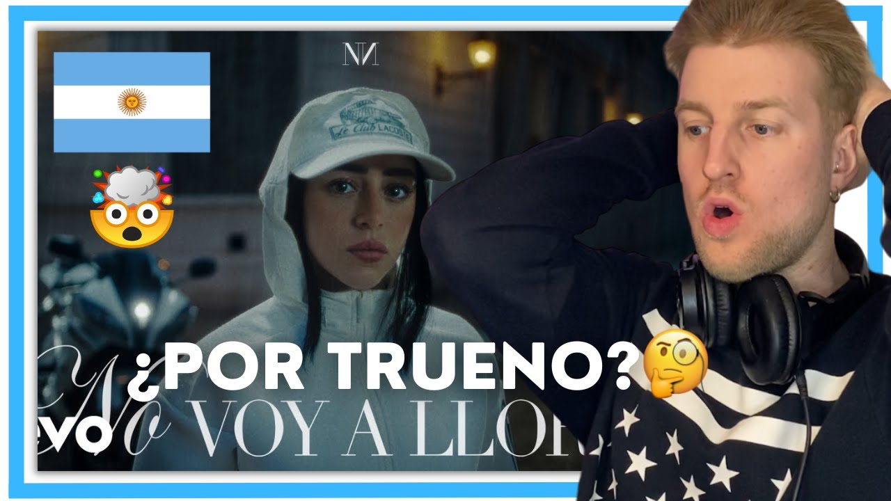 *Reacción* Nicki Nicole - NO voy a llorar :') (Official Video)