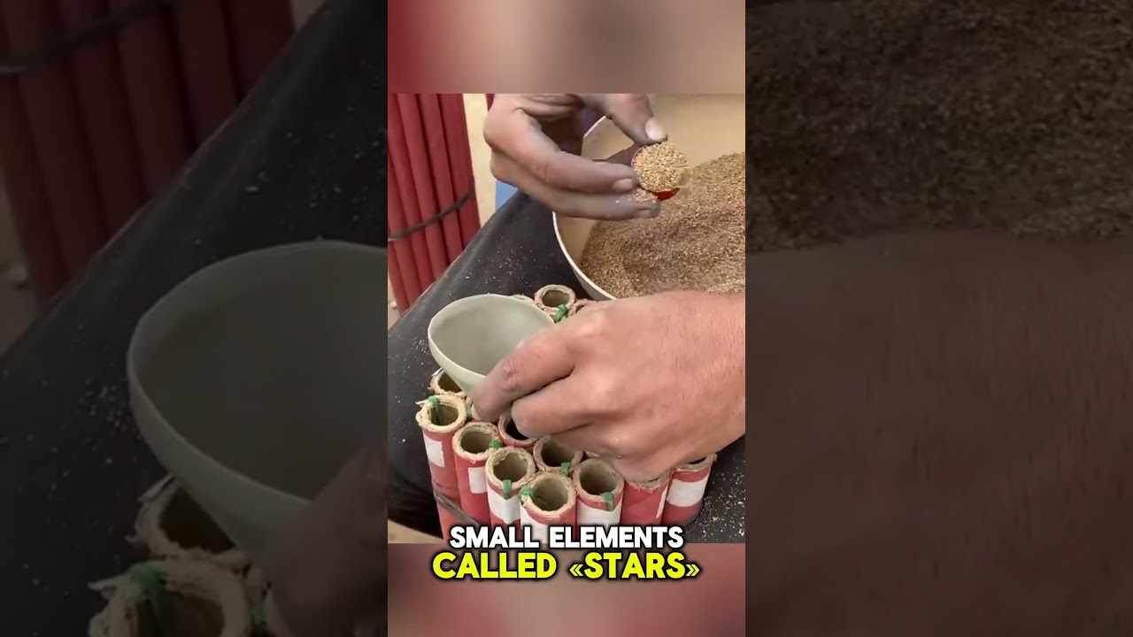 как делают фейерверки? Вы будете удивлены🤩