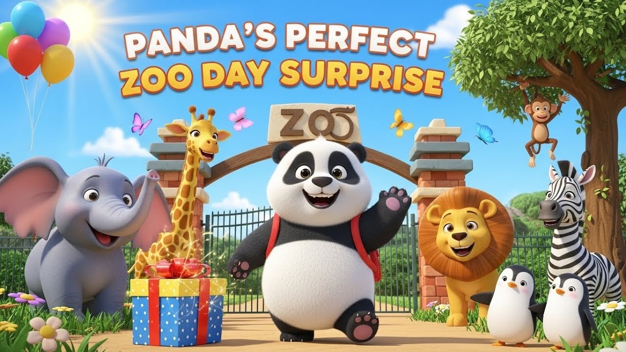 “Panda’s Perfect Zoo Day Surprise” 🐼🎉