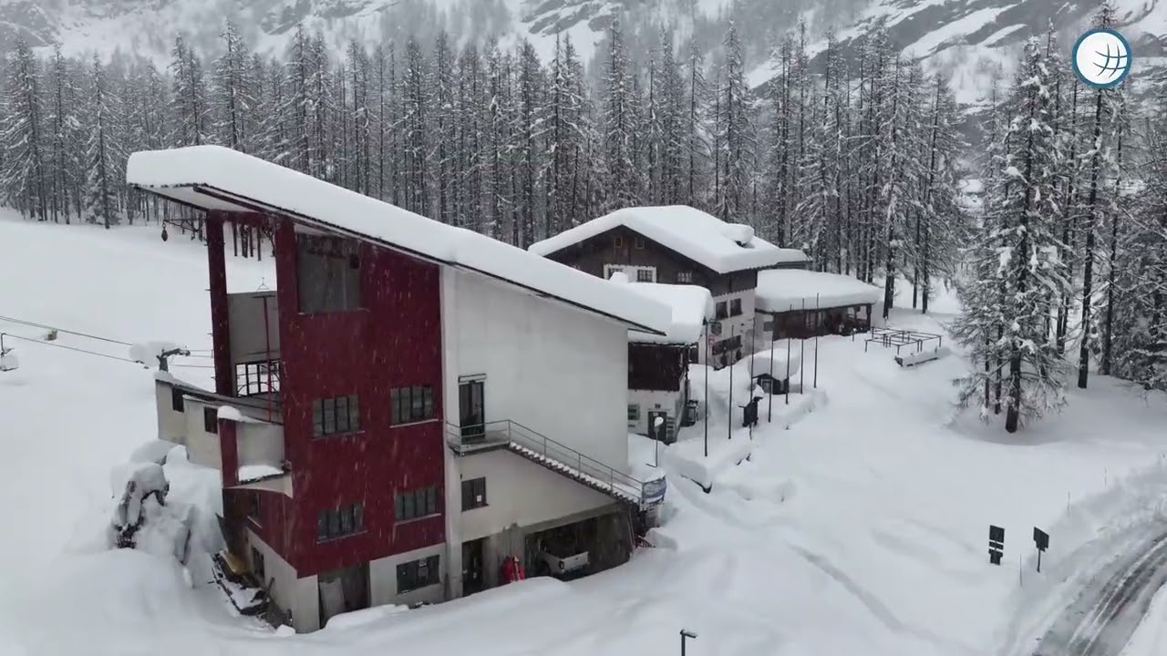 Macugnaga, temepsta di neve, oltre il metro e mezzo, 15 Marzo 2026