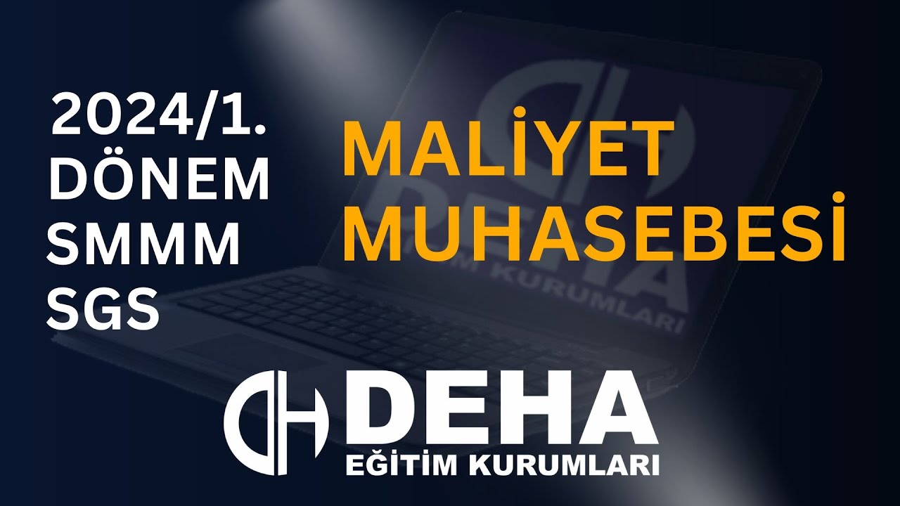 2024-1. DÖNEM STAJA GİRİŞ SINAVI MALİYET SORU ÇÖZÜMÜ