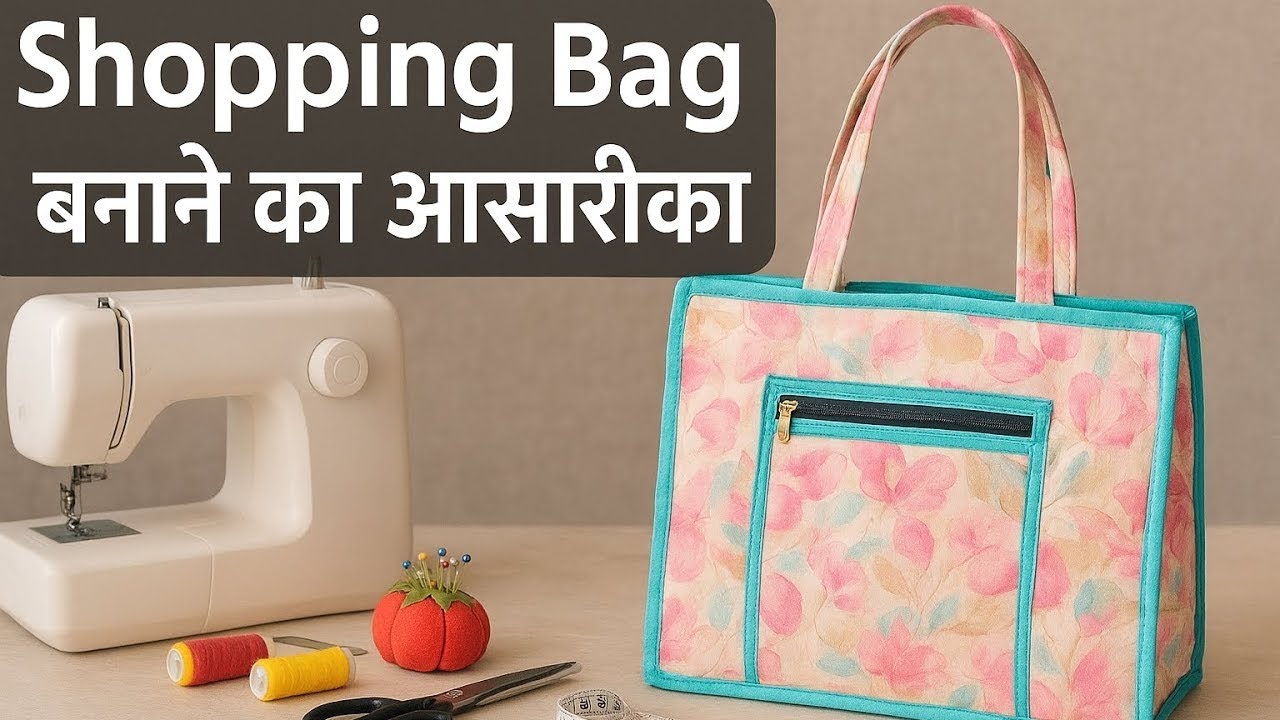 DIY : Beautiful bag cutting and stitching tutorial step by step । Contact for order 9837821896