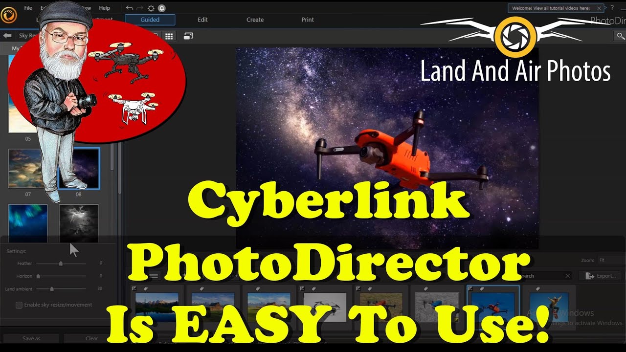 Cyberlink PhotoDirector is EASY to Use! Review / Tutorial of PhotoDirector 365 & Ultra