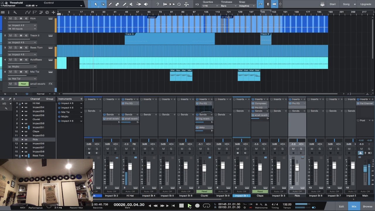 Producing a Techno track in StudioOne