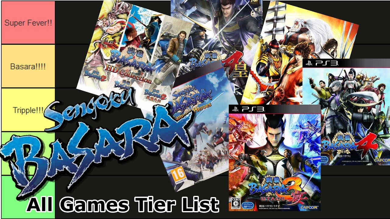 Sengoku BASARA Games Tier List