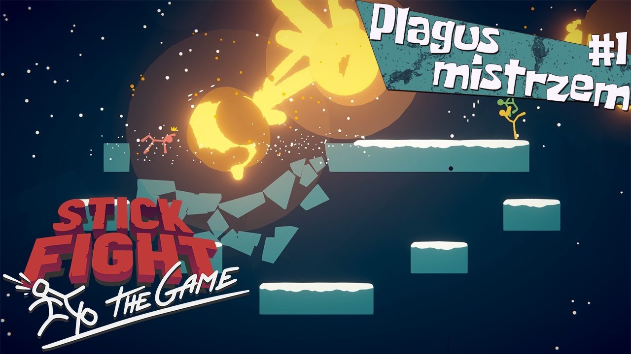 PLAGA MISTRZEM DZIWACZNEJ GRY! (Stick Fight PL #1 - GAMEPLAY PL) /Archi, /Nargi, /Plaga | Stalker