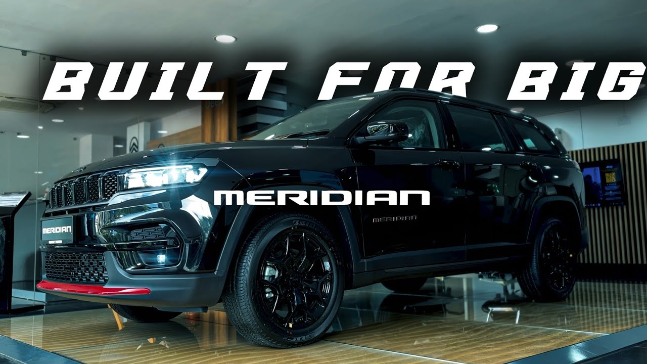 The Trail Has a New Dark Leader - 2025 Jeep Meridian Trail Edition