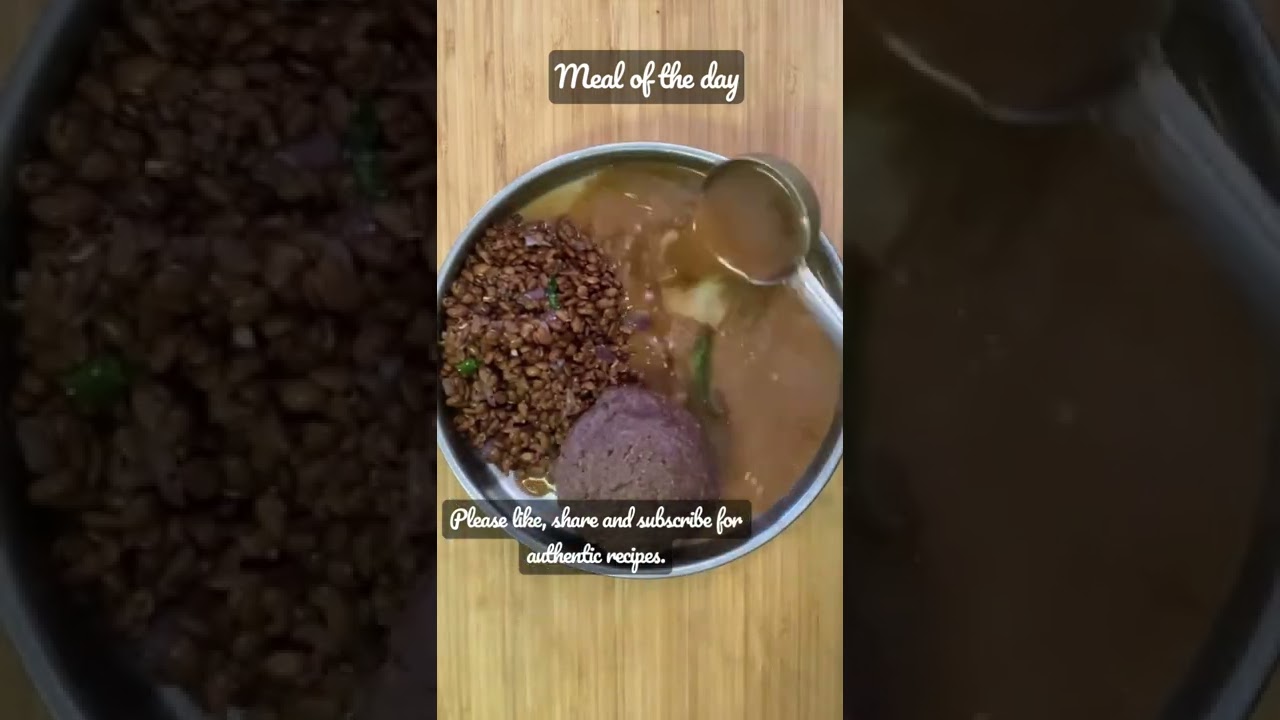 Meal of the day #shorts #ytshorts #southindianfood #mudde #ragi #ragimudde #meal #rasam #village
