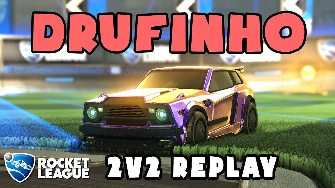 drufinho Ranked 2v2 POV #55 - drufinho & diaz VS guh & trevor - Rocket League Replays
