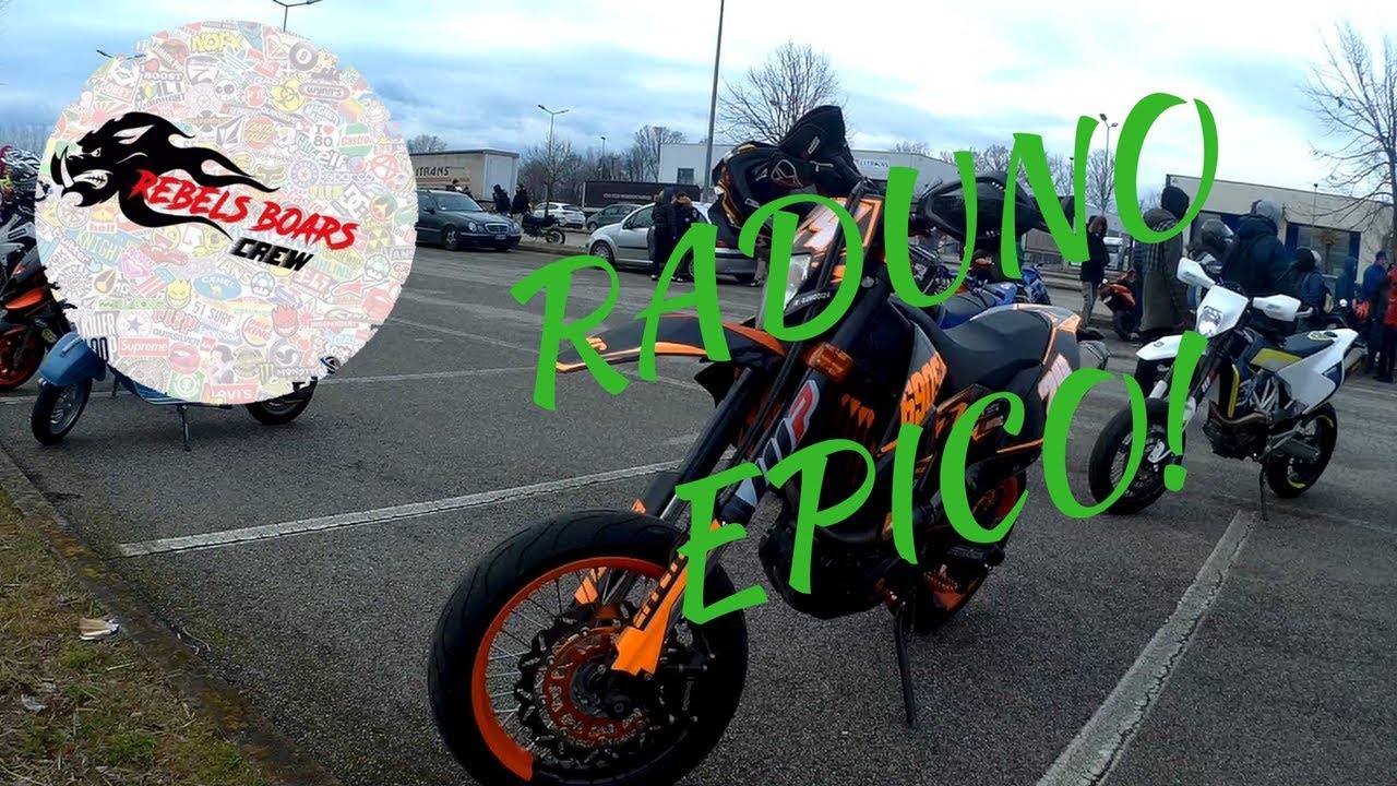 PENNE CON I MOTARD! Raduno Rebels Boars Crew - #RADUNOVLOG #MOTOVLOG