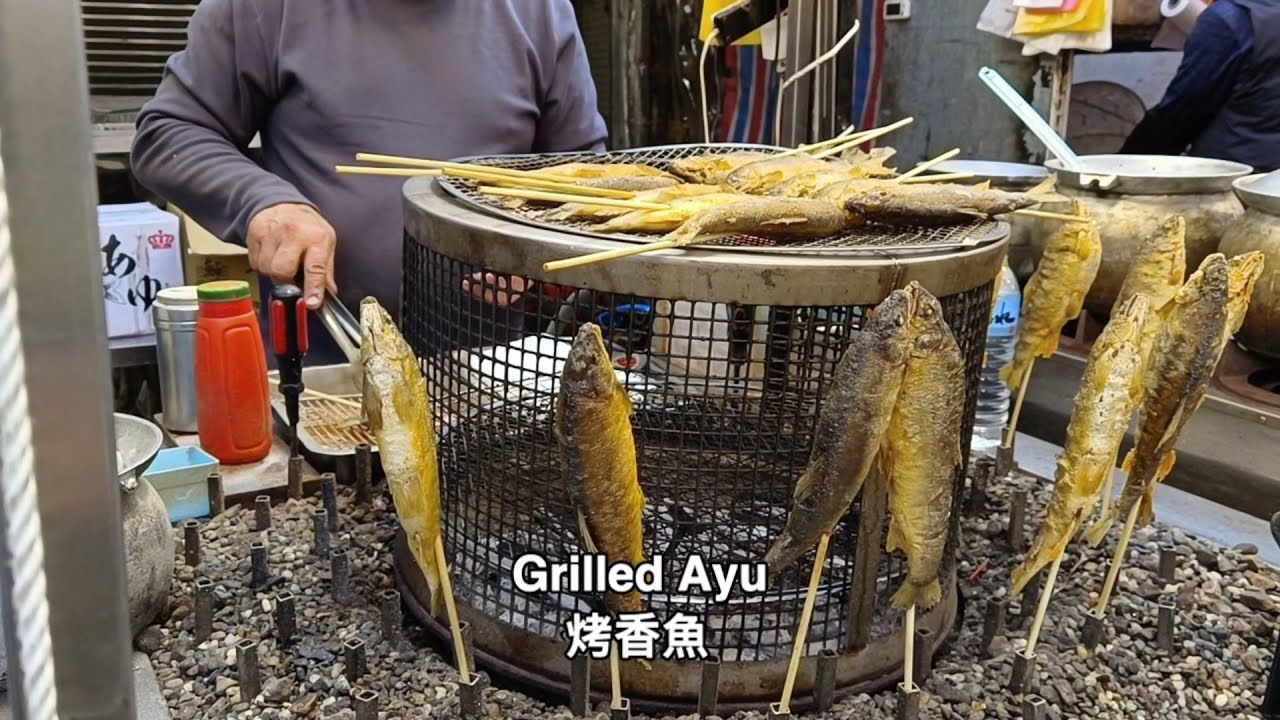 台灣美食｜三峽老街 街頭小吃美食大合集｜Sanxia Old Street｜Street food