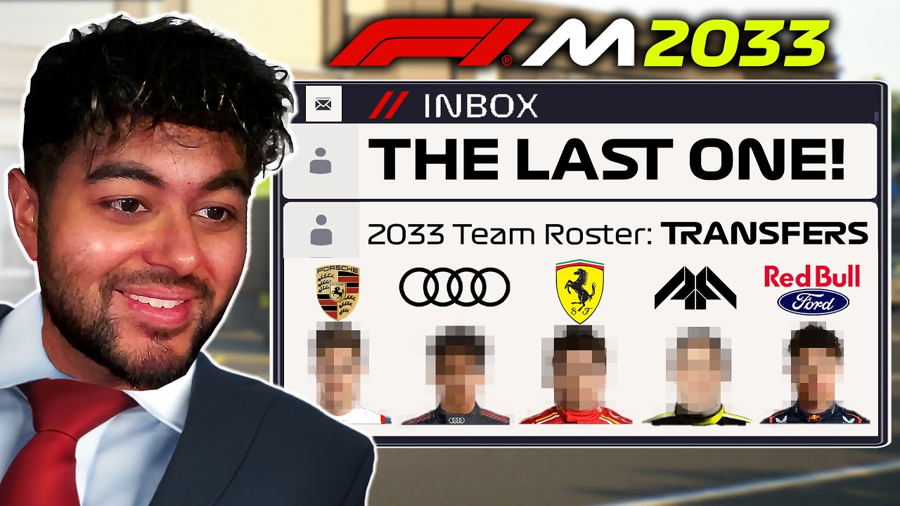 The Final Season of this F1 Manager 24 Create A Team Career Save...