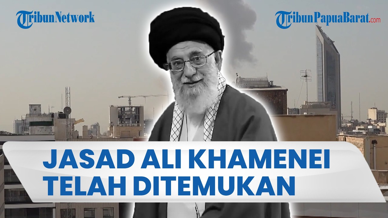 JASAD ALI KHAMENEI DITEMUKAN di Bawah Puing Reruntuhan Kompleks di Teheran Gegara Serangan AS-Israel