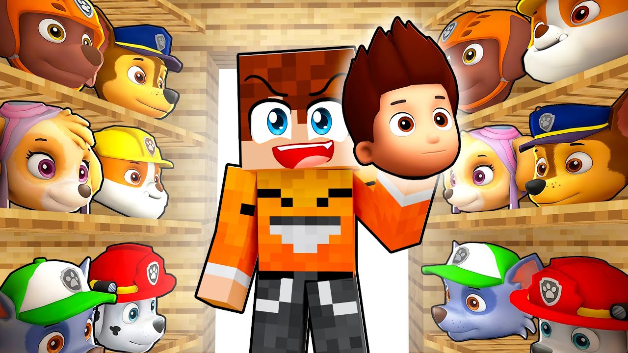 SmileSlow ZOSTAJE KAŻDYM PSIM PATROLEM w Minecraft!