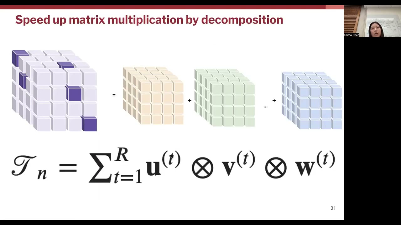 AlphaTensor by DeepMind Explained &nbsp;&ndash; Talk by Emma Chen at Harvard Medical AI Lab