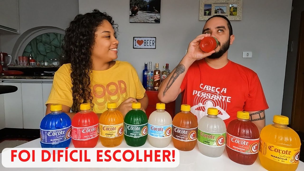 BORA provar TODOS os sabores de COROTE