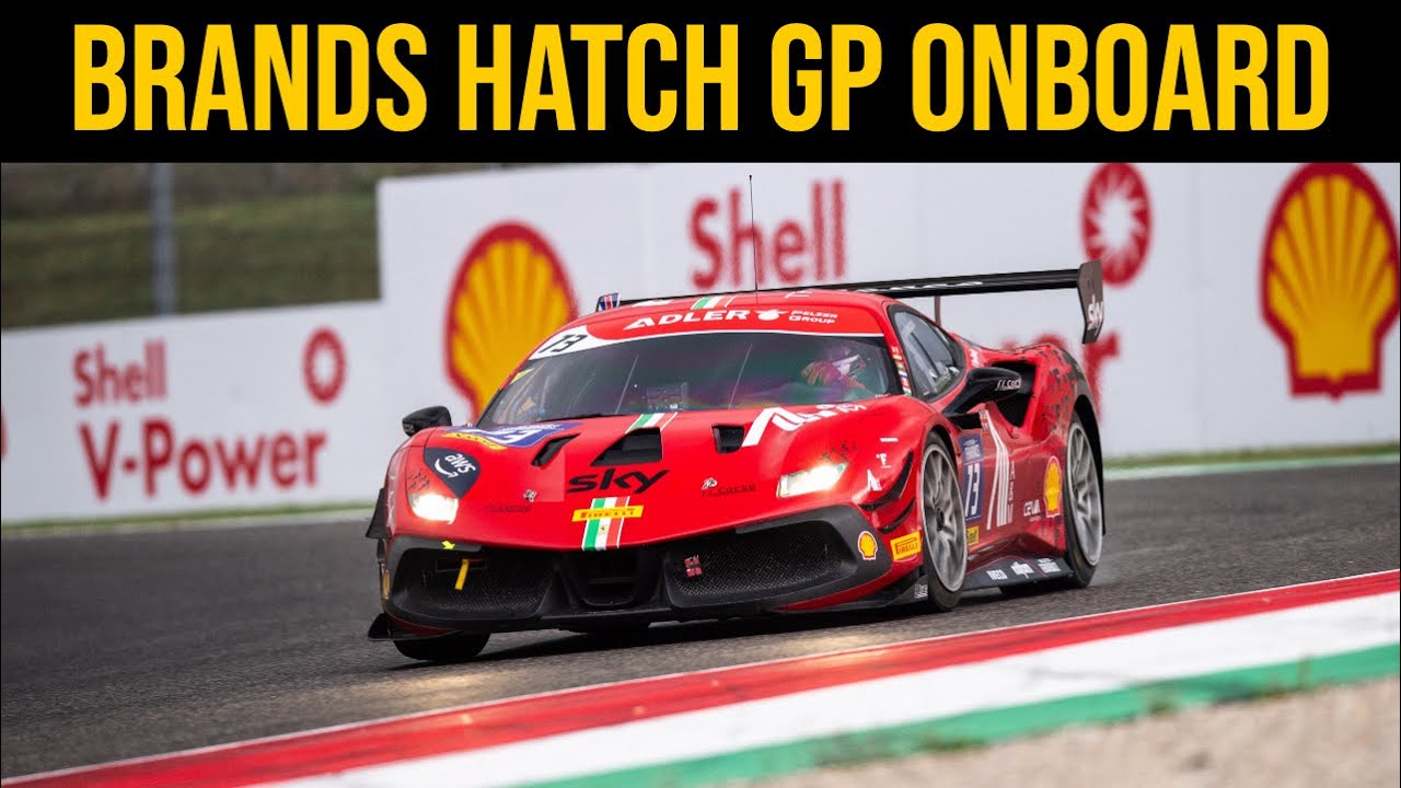 Ferrari 488 Challenge EVO Onboard - Brands Hatch GP Circuit