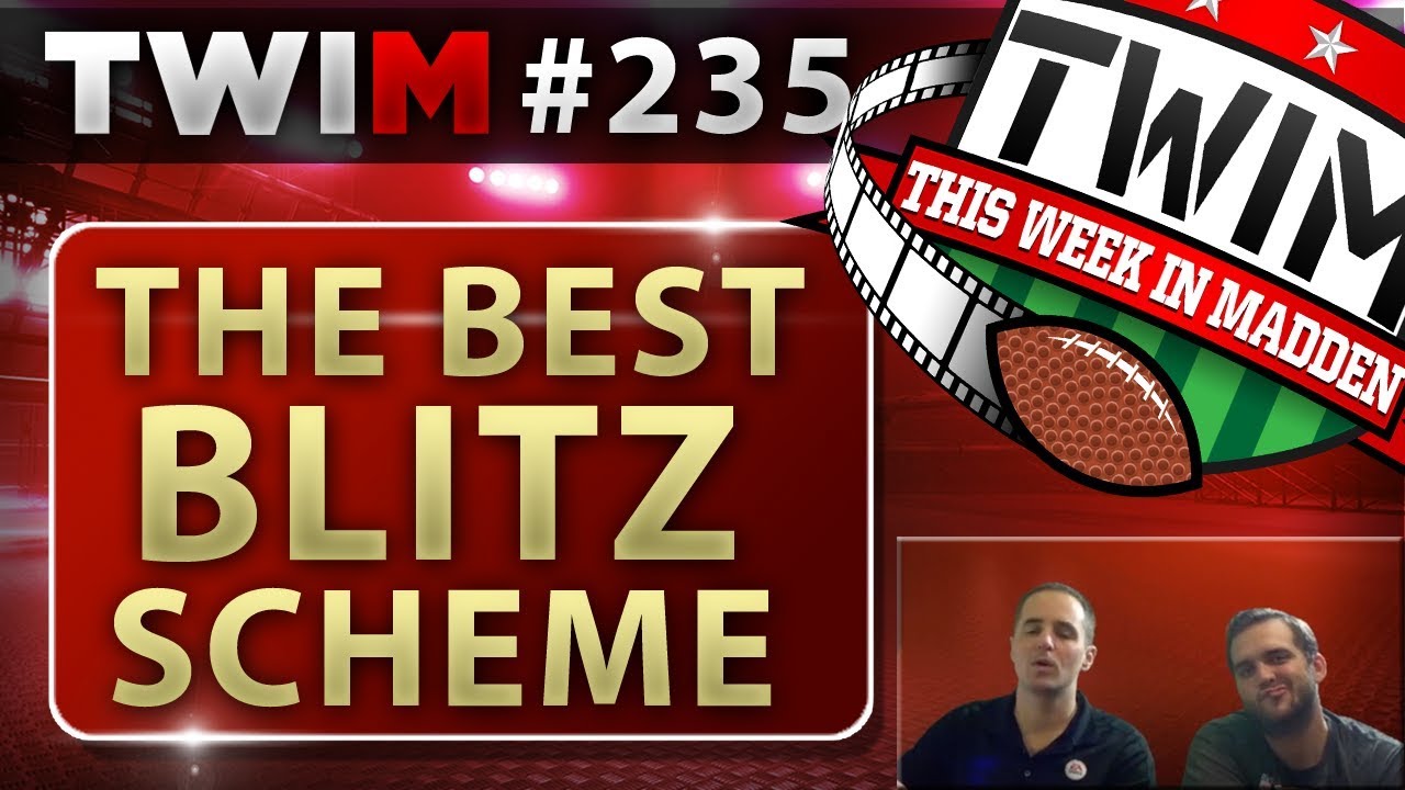 Madden 18 Gameplay | The BEST Blitz in Madden 18 | Nickel 335 Wide | Madden 18 Tips