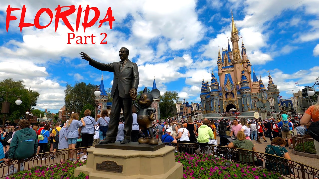 FLORIDA- Part 2 (A Day at Walt Disney World's Magic Kingdom)