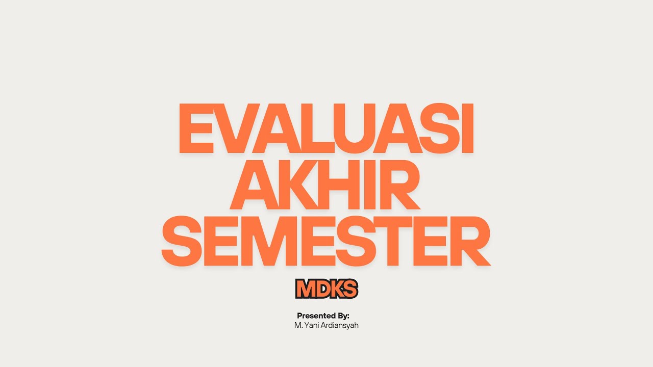 EAS MDKS 1482400064 M. Yani Ardiansyah