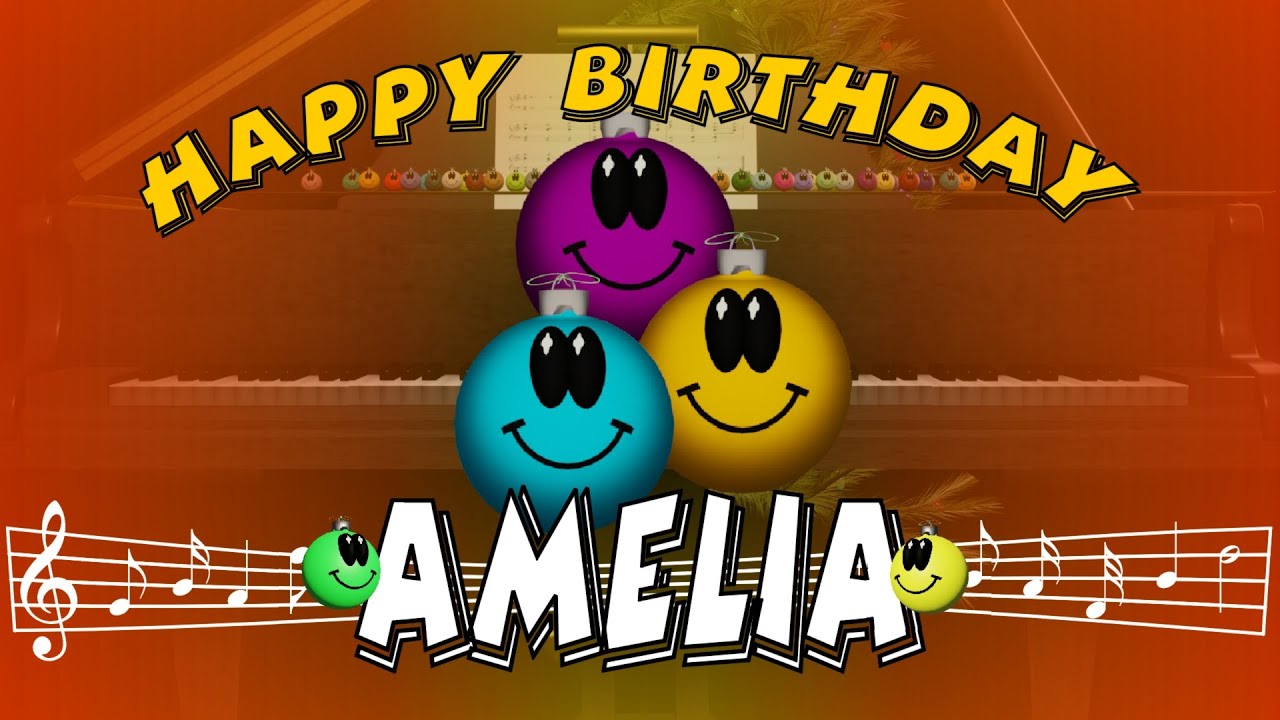 Happy Birthday AMELIA