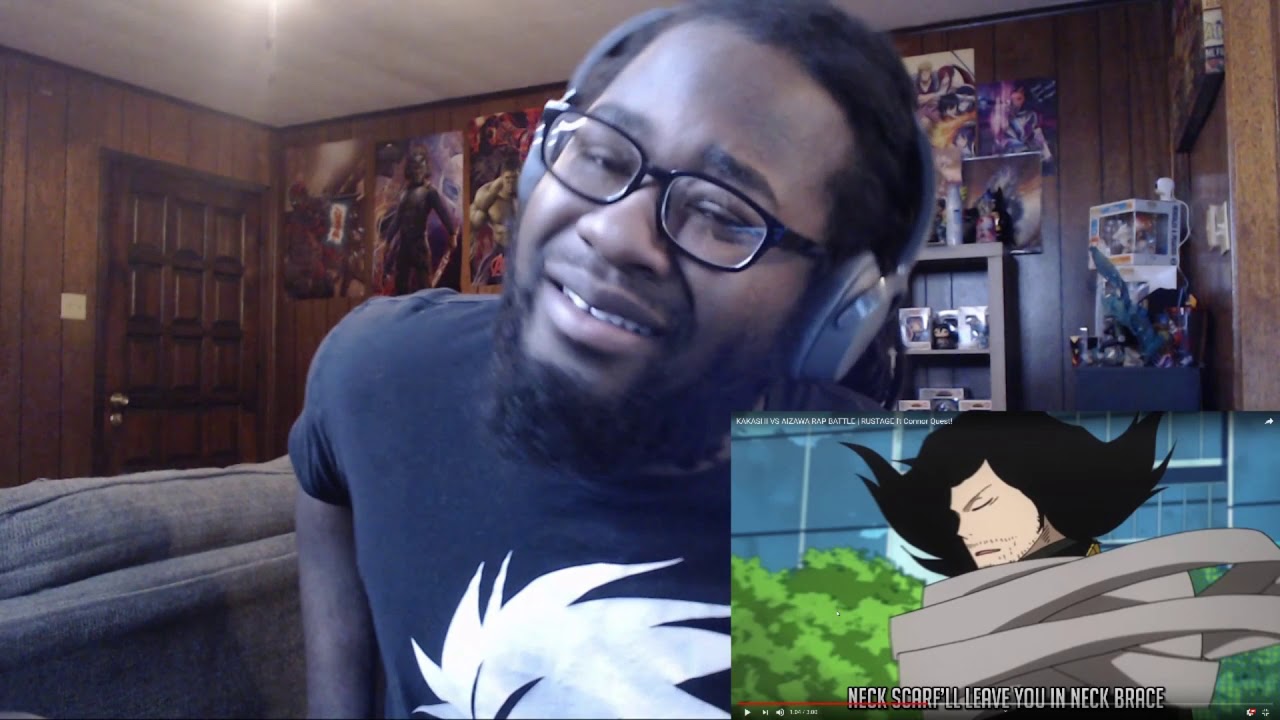 KAKASHI VS AIZAWA RAP BATTLE | RUSTAGE ft Connor Quest! [Reaction]