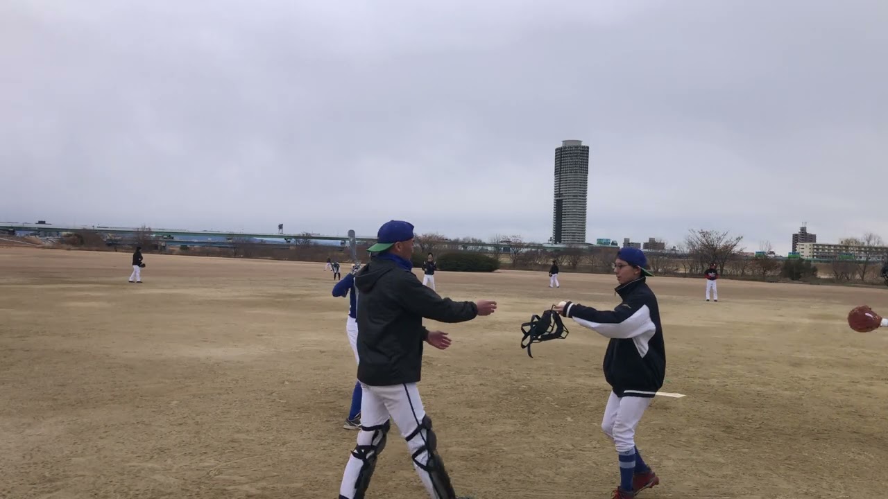 愛知ベアーズ対名古屋スパークス軟式野球の試合①20260207
