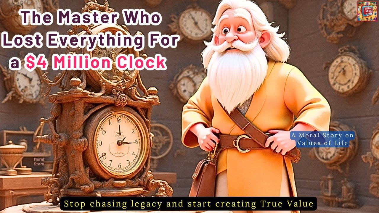 The Master Who Lost Everything For a $4 Million Clock - A Moral Story of Life Values #moralstory