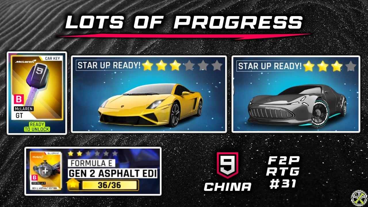 Asphalt 9 CN | Drive Syndicate progress & more | F2P RTG #31