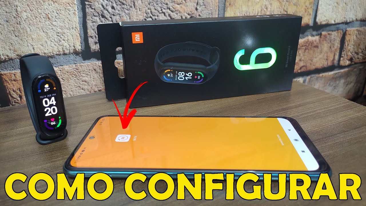 COMO CONECTAR E CONFIGURAR MI BAND 6