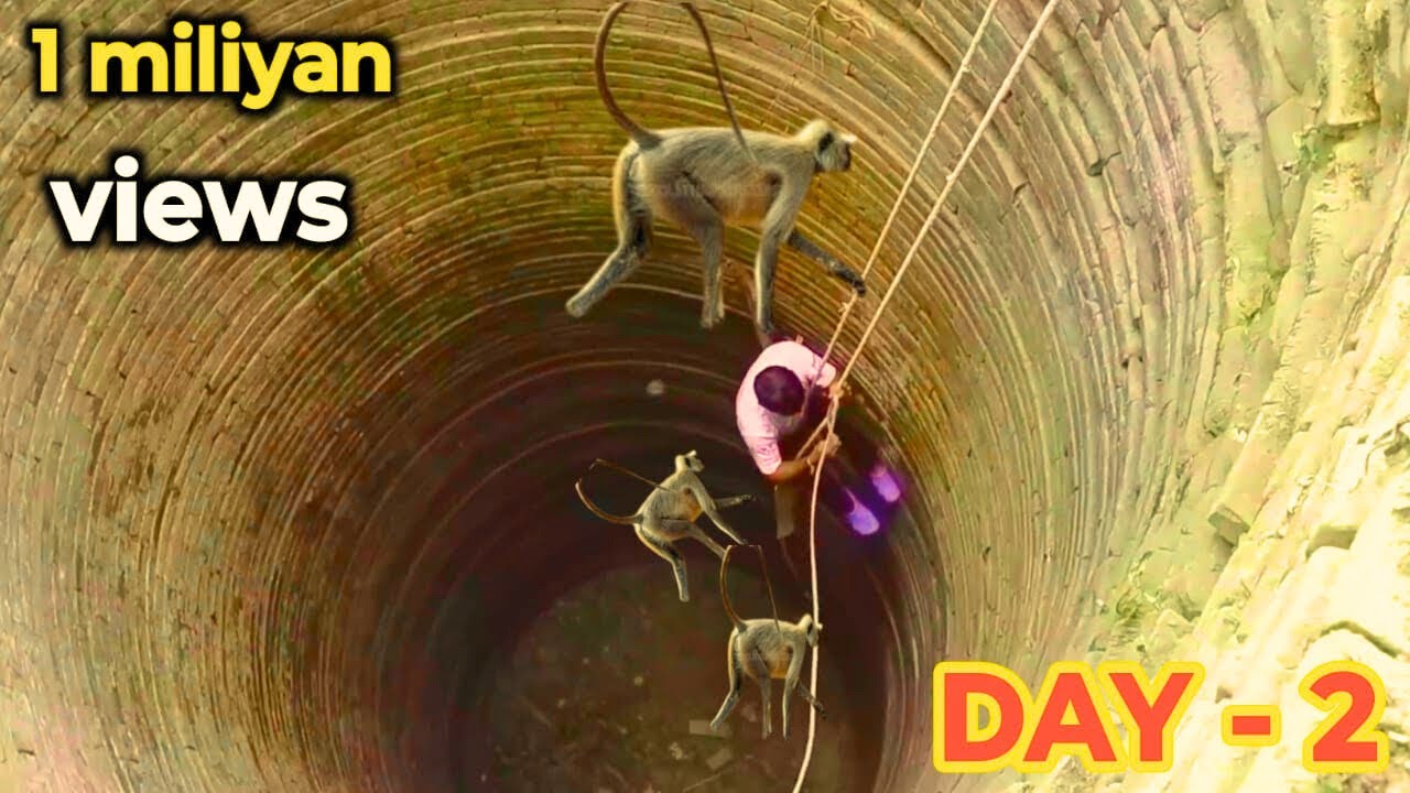 Monkey rescue, 😍//  monkey rescue videos || monkey rescue team,