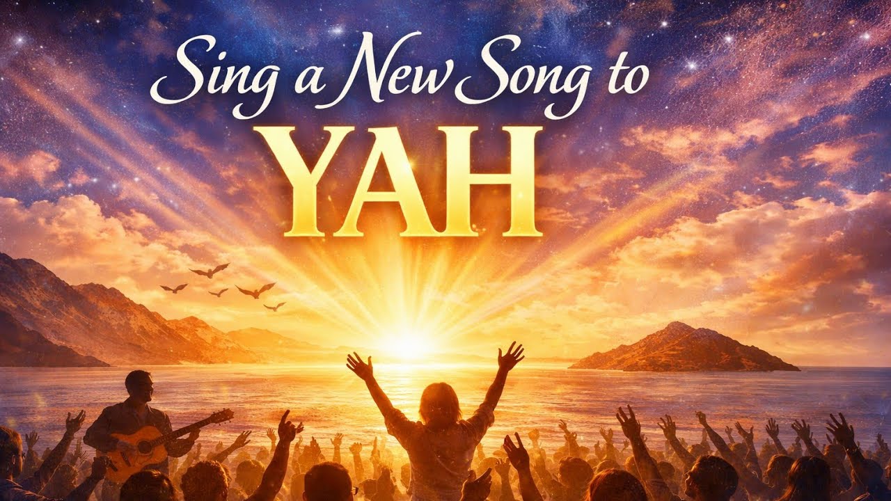 Sing To The Lord A New Song. A Messianic Worship  - English- Hebrew| Inspired By Isaiah  42:10.