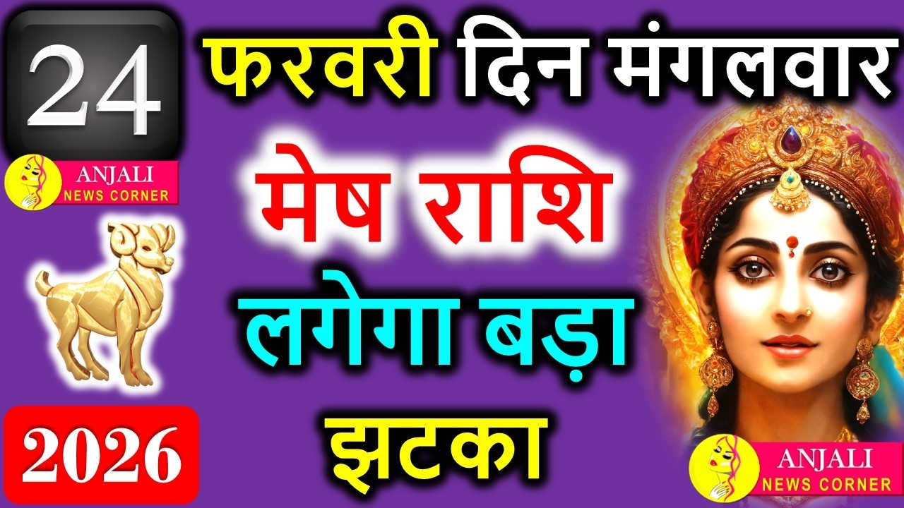 मेष राशि 24 फरवरी 2026: आज बनेगा नया रास्ता, मेहनत देगी तेज परिणाम