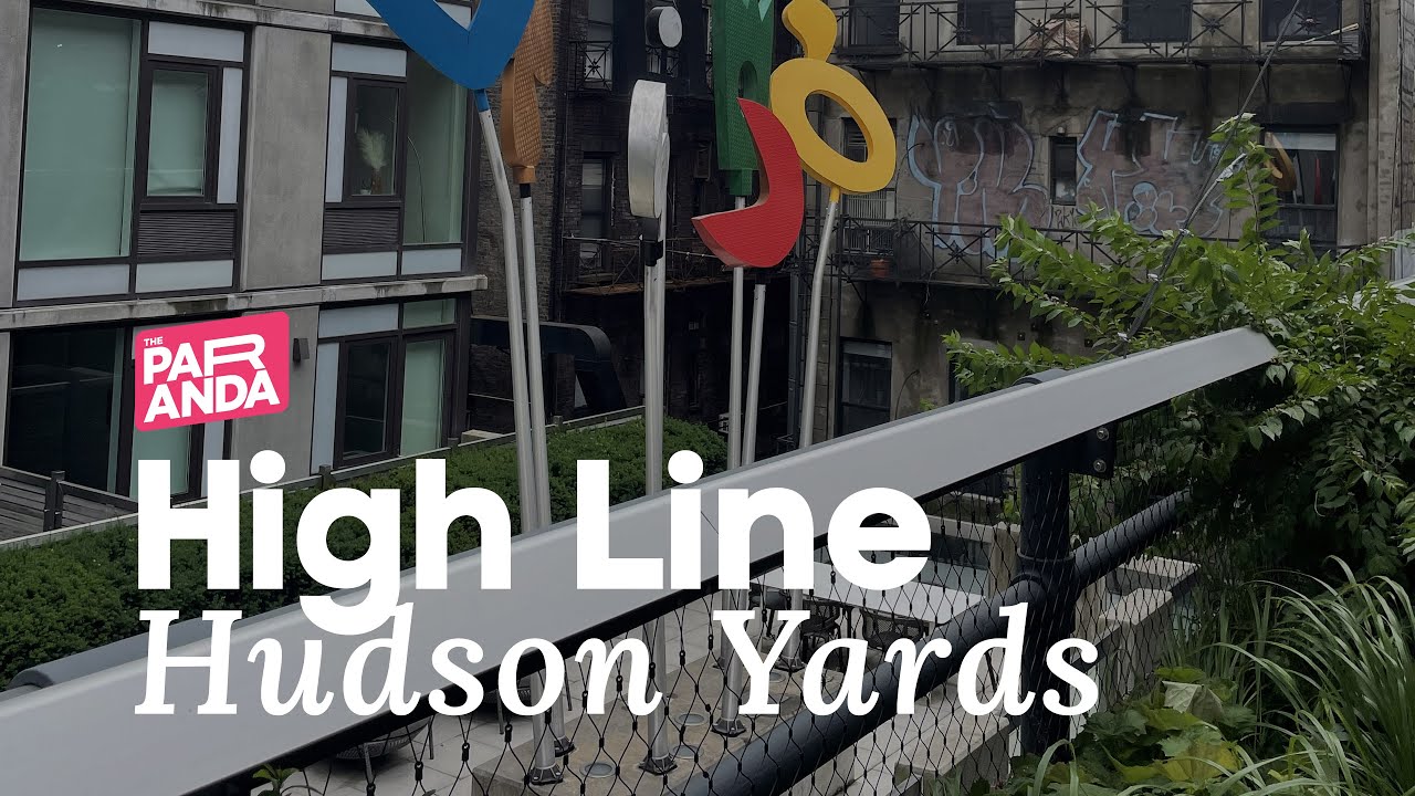 4K - The High Line, New York 🇺🇸 - Walking Hell's Kitchen 🔥 to The High Line 📏